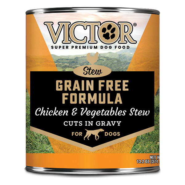 Victor Select Grain Free Chicken and Vegetables Stew Wet Dog Food