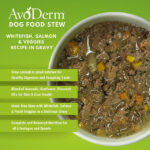 AvoDerm Grain Free 12 Cans-Whitefish, Salmon & Veggies Recipe In Gravy Wet Dog Food, photo 3