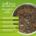 AvoDerm Grain Free 12 Cans- Stew Beef & Veggies Recipe In Gravy Wet Dog Food, photo 3