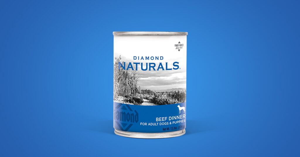 Diamond Naturals Beef Dinner for Adult Dogs & Puppies Wet Dog Food