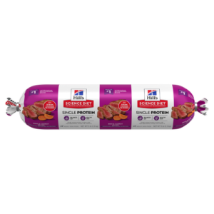 Hill’s Science Diet Single Protein Adult Single Protein Beef & Carrot Recipe Fresh Roll Wet Dog Food