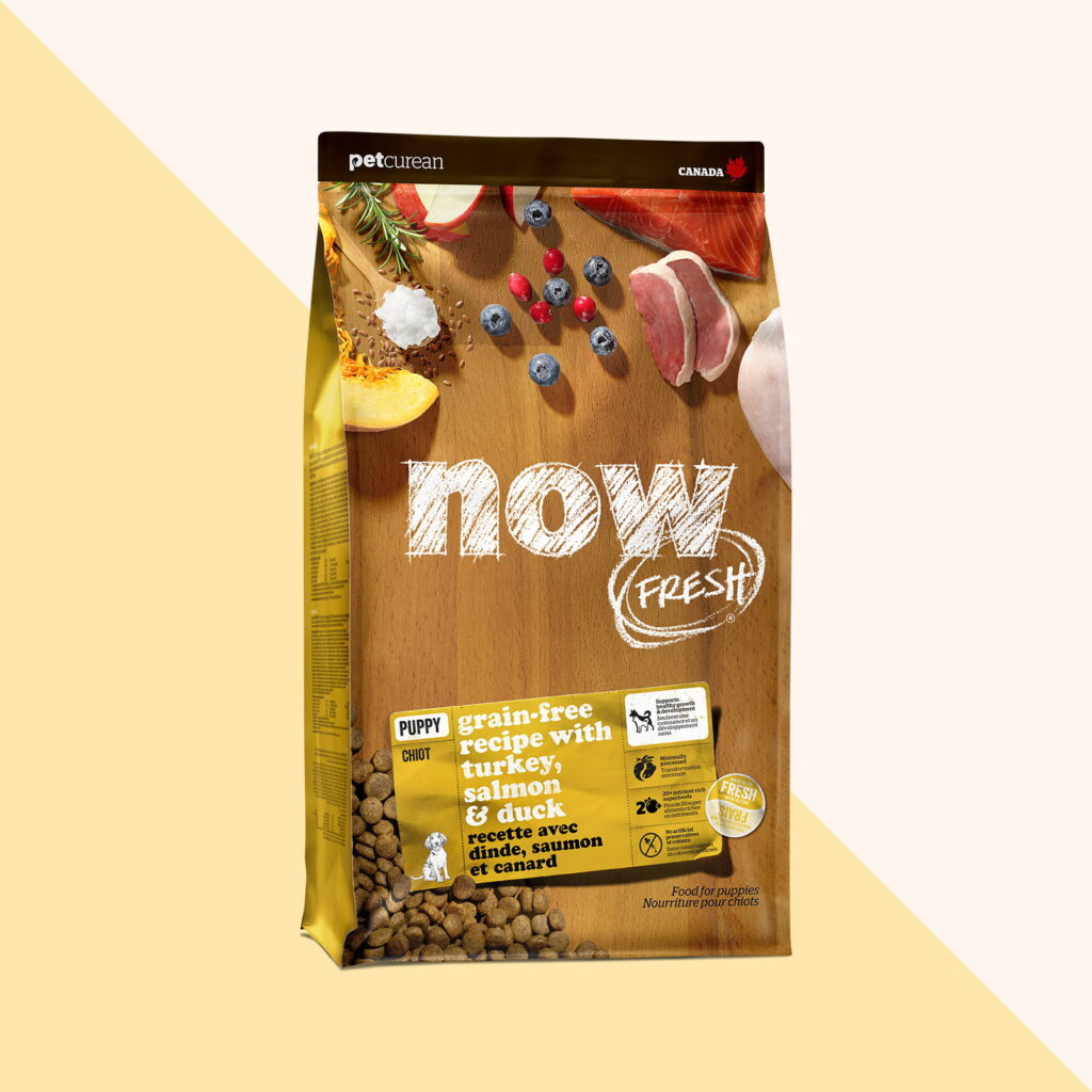 Now Fresh Turkey, Salmon & Duck Grain-Free Dry Puppy Dry Dog Food