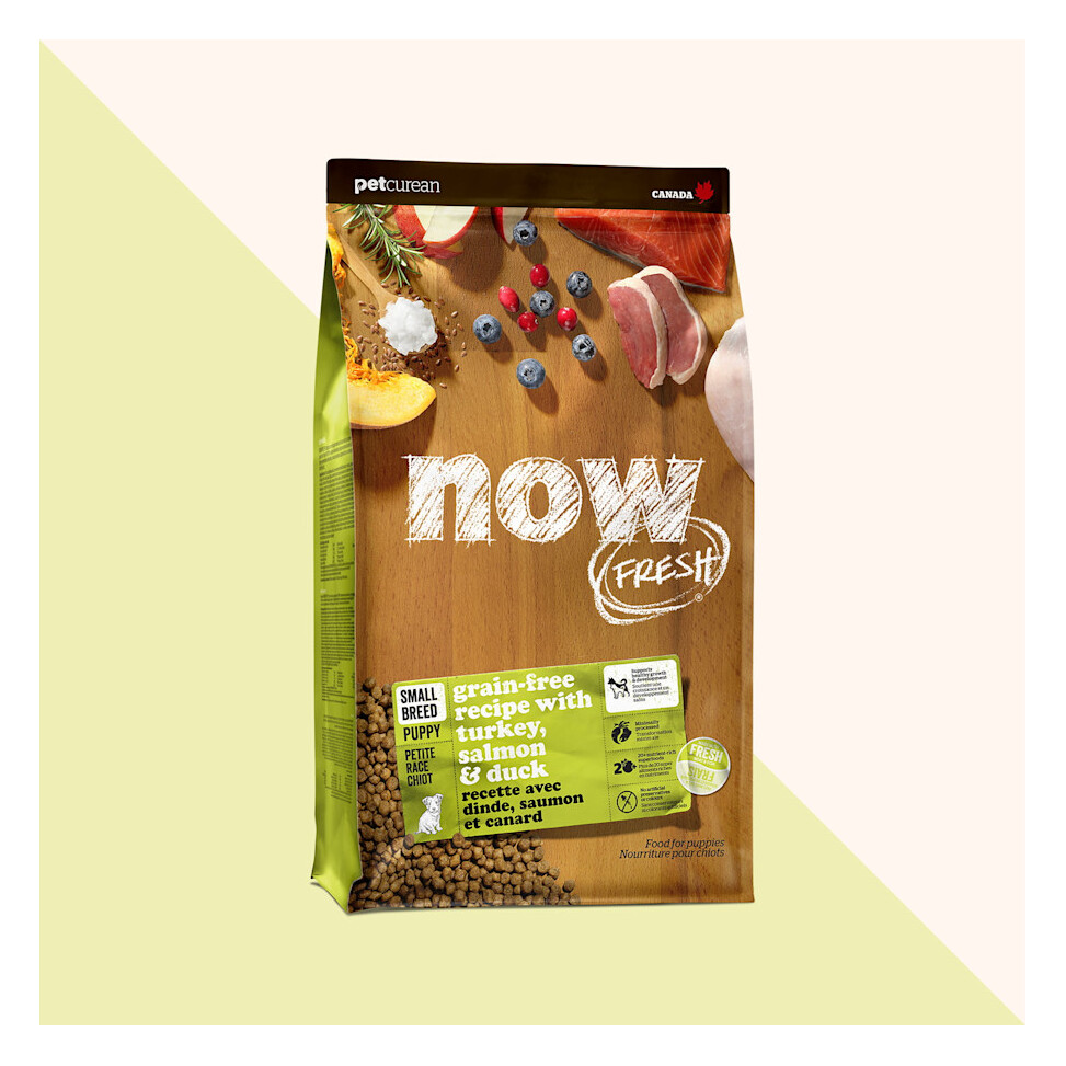 Now Fresh Small Breed Puppy Turkey, Salmon & Duck Grain-Free Dry Dog Food