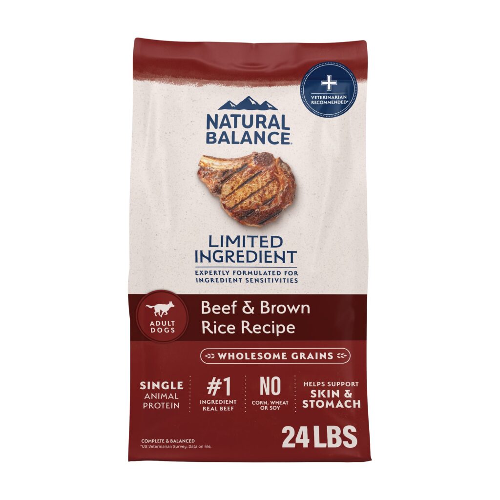 Natural Balance Limited Ingredient Beef & Brown Rice Recipe Dry Dog Food