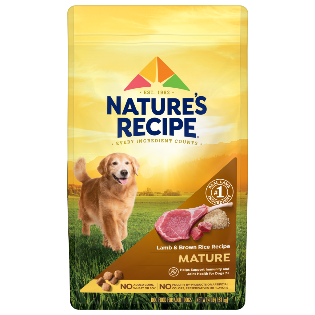 Nature’s Recipe Original Mature Lamb & Brown Rice Recipe Dry Dog Food