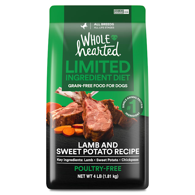 WholeHearted Limited Ingredient Diet Lamb & Sweet Potato Recipe Dry Dog Food