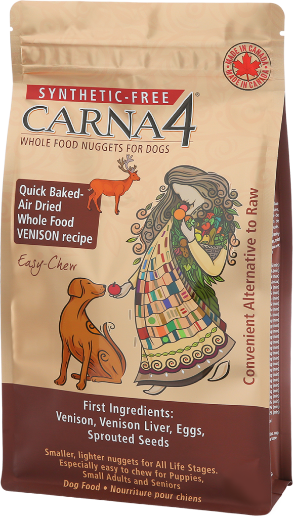 Carna4 Easy-Chew Venison Dry Dog Food