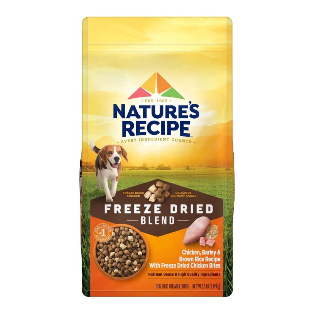 Nature’s Recipe Original Freeze Dried Blend Dry Dog Food