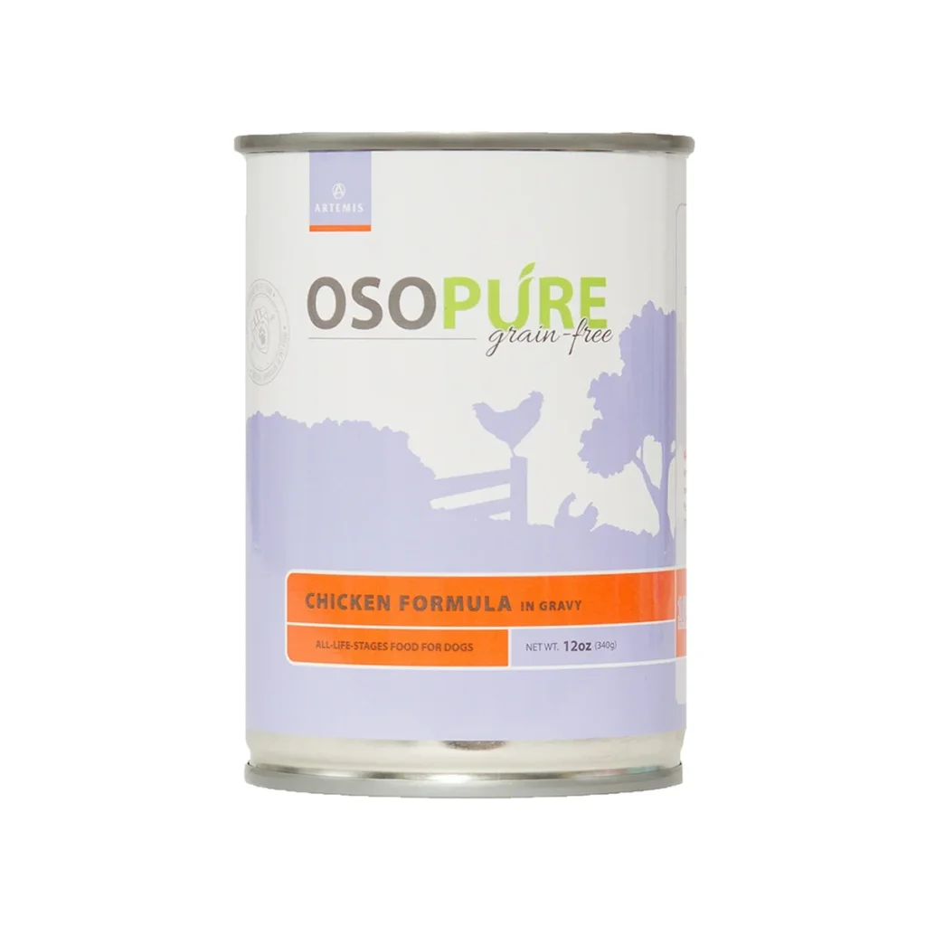Artemis Osopure Grain Free Chicken Formula Wet Dog Food