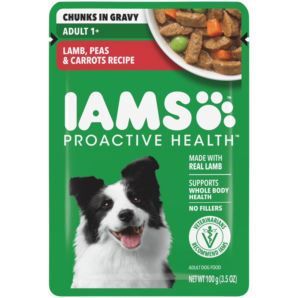 Iams Proactive Health Adult Lamb, Peas and Carrots Recipe Wet Dog Food