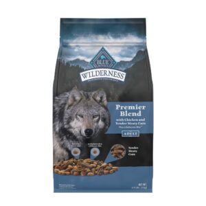 Blue Wilderness Premier Blend Adult Chicken Tender Meaty Cuts Recipe Dry Dog Food