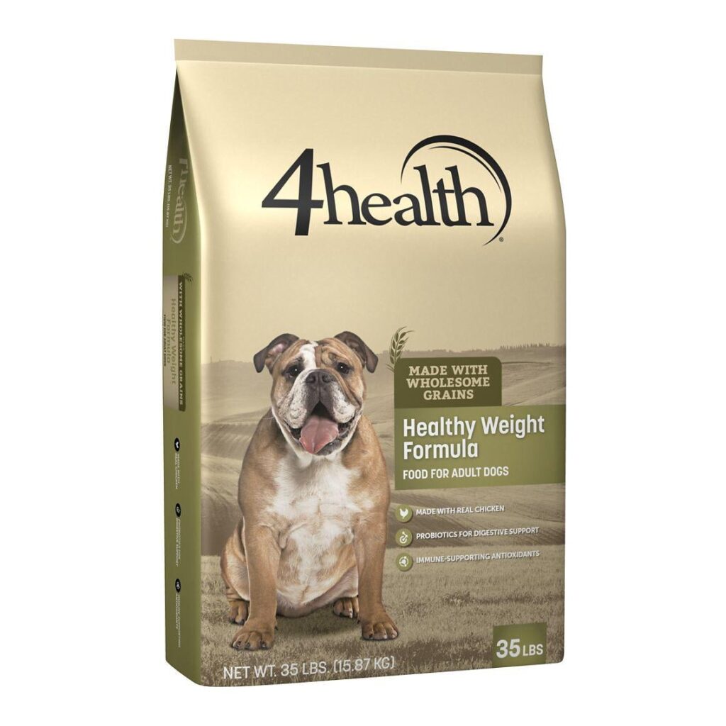 4health with Wholesome Grains Adult Healthy Weight Chicken Formula Dry Dog Food