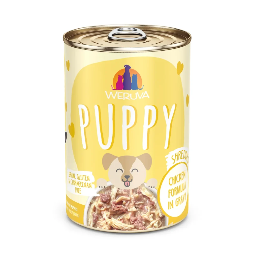 Weruva Dogs in the Kitchen Puppy Chicken Formula in Gravy Wet Dog Food