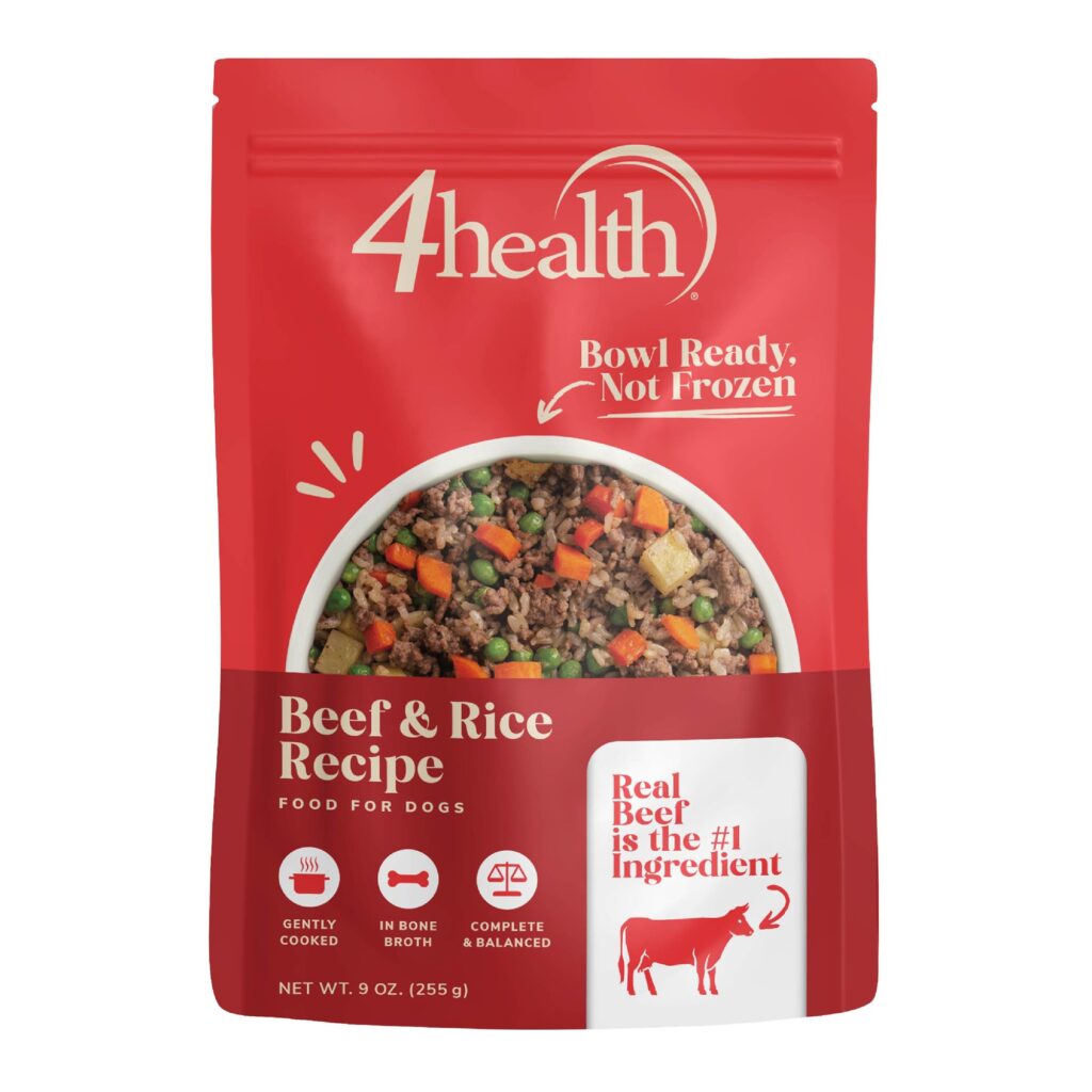 4health All Life Stages Fresh Beef and Rice Recipe Wet Dog Food