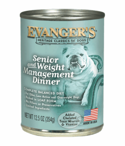 Evanger’s Heritage Classic Senior & Weight Management Food - Case of 12 Wet Dog Food