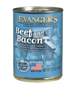 Evanger’s Heritage Classic Beef & Bacon - Case of 12 Wet Dog Food