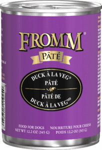 Fromm Four-Star Pâté Duck À La Veg Pâté Wet Dog Food