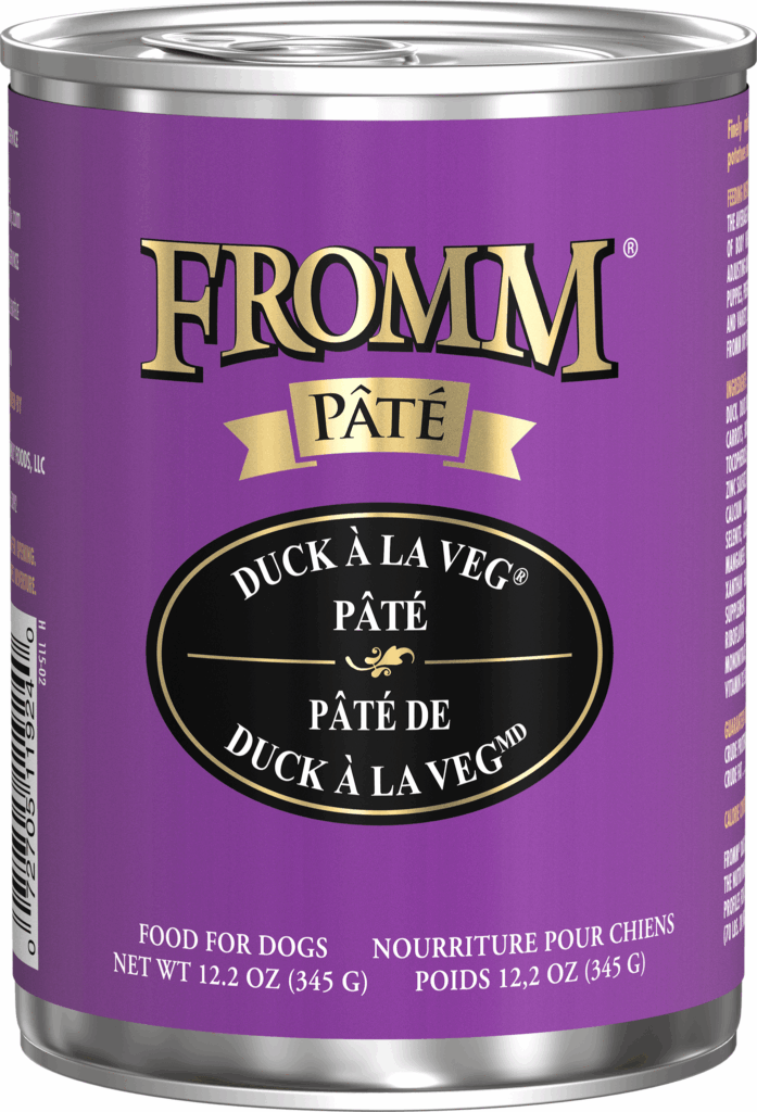 Fromm Four-Star Pâté Duck À La Veg Pâté Wet Dog Food