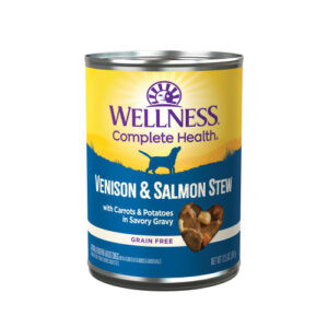 Wellness Complete Health Venison & Salmon Wet Dog Food