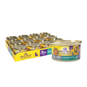 Wellness Complete Health Pate Age Advantage Tuna & Salmon Wet Dog Food