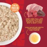Tiki Dog Pate Chicken, Beef & Beef Liver Cups 4ct Wet Dog Food, photo 4