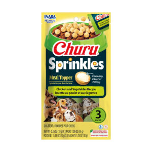 Inaba Churu Sprinkles Chicken and Vegetables Recipe Dog Food Topper
