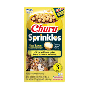 Inaba Churu Sprinkles Chicken and Cheese Recipe Dog Food Topper