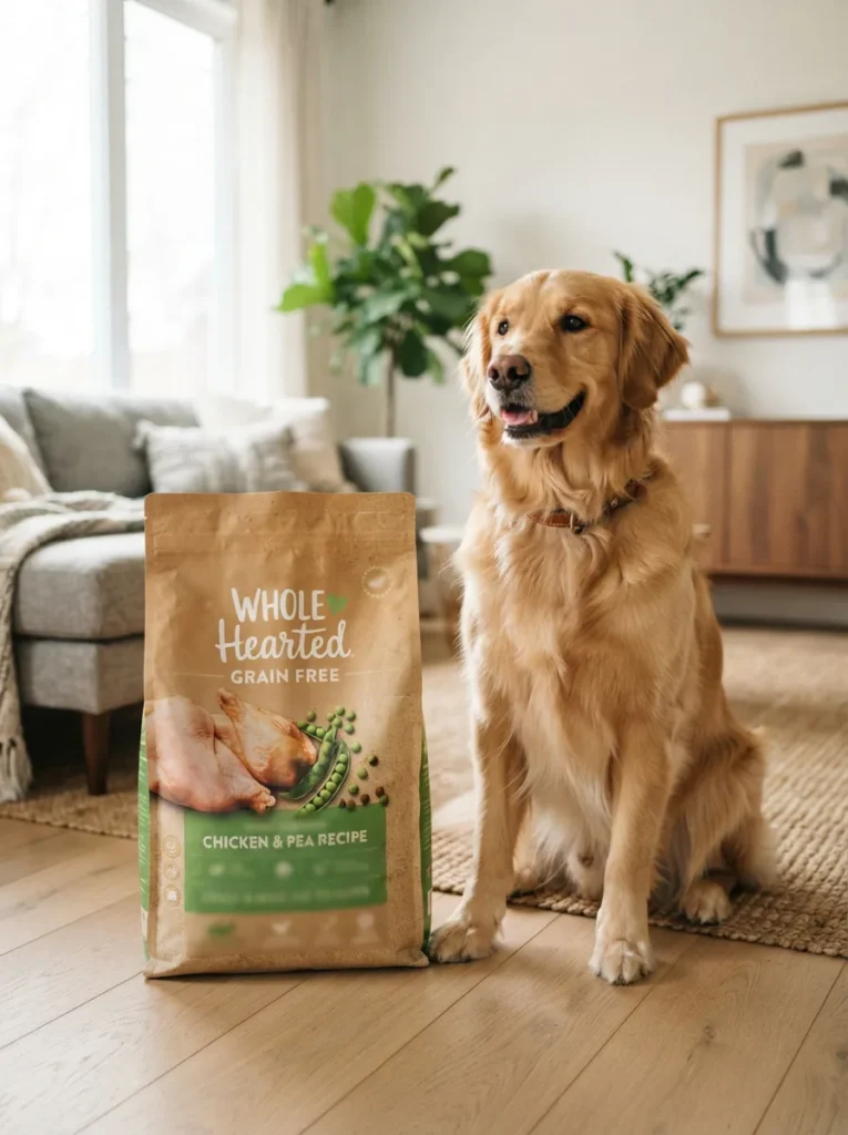 WholeHearted Grain Free All Life Stages Chicken & Pea Recipe Dry Dog Food