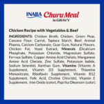 Inaba Churu Meal in Gravy Chicken Recipe with Vegetables & Beef Wet Dog Food, photo 3