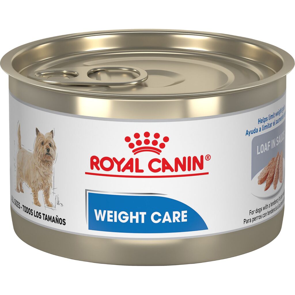 Royal Canin Weight Care Loaf in Sauce Wet Dog Food