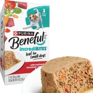 Purina Beneful IncrediBites Small Breed Loaf with Real Beef Wet Dog Food