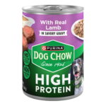 Purina Dog Chow High Protein with Real Lamb in Gravy Wet Dog Food