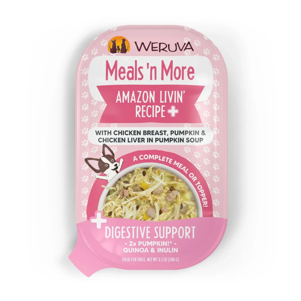 Weruva Dogs in the Kitchen Meals ‘n More Amazon Livin’ Plus Digestive Support Wet Dog Food