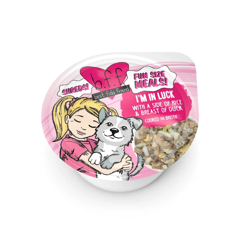 Weruva Dogs in the Kitchen BFF Fun Size Meals I’m In Luck With Duck & Rice Wet Dog Food