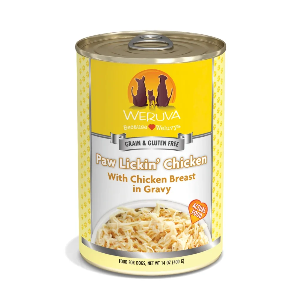 Weruva Dogs in the Kitchen Classic Dog Paw Lickin Wet Dog Food