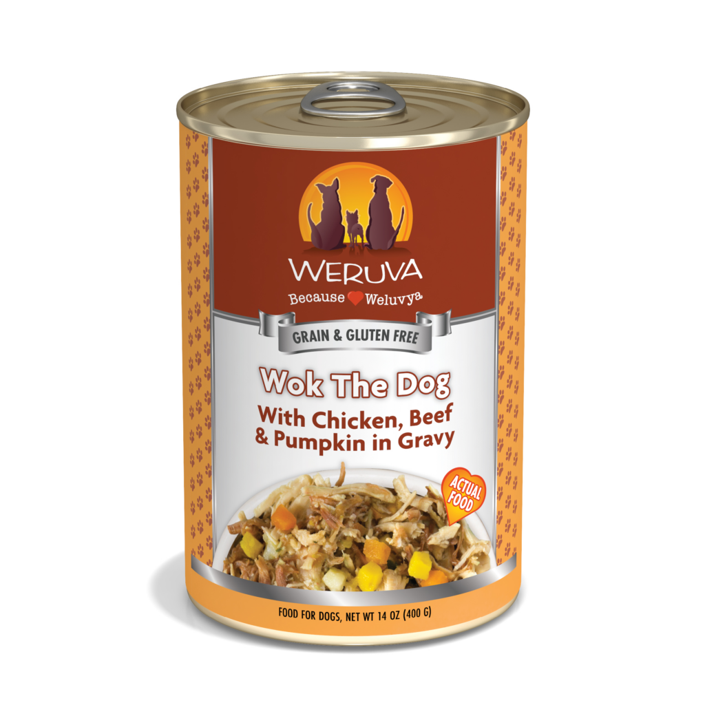 Weruva Classic Wok The Dog Chicken, Beef & Pumpkin in Gravy Wet Dog Food