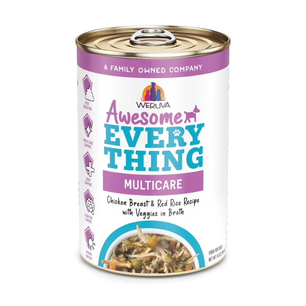 Weruva Dogs in the Kitchen Awesome Everything Chicken, Rice & Veggies Multicare Wet Dog Food
