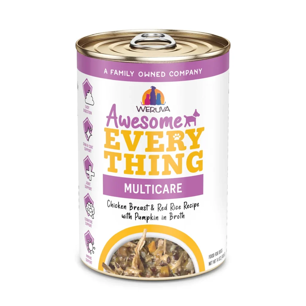 Weruva Dogs in the Kitchen Awesome Everything Chicken, Rice & Pumpkin Multicare Wet Dog Food