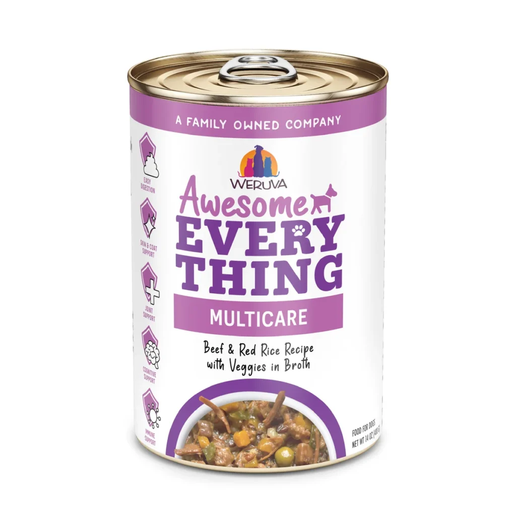 Weruva Dogs in the Kitchen Awesome Everything Beef, Rice & Veggies Multicare Wet Dog Food