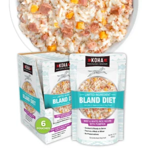 Koha Limited Ingredient Bland Diet Beef & Rice Recipe Wet Dog Food