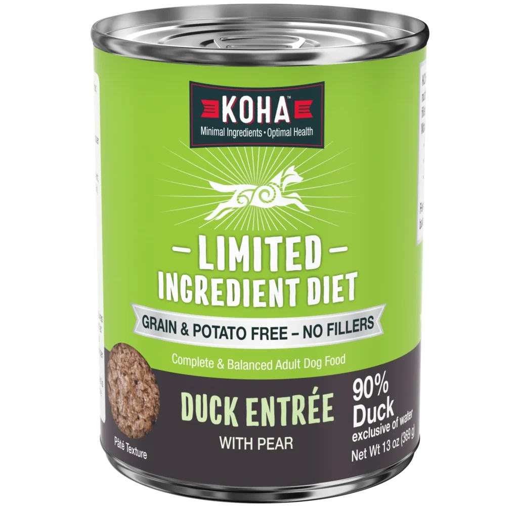 Koha Duck Entrée : Limited Ingredient Diet Wet Dog Food