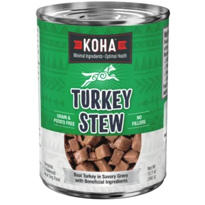 Koha Minimal Ingredient Stew Turkey Stew Wet Dog Food