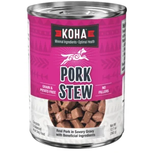 Koha Minimal Ingredient Stew Pork Stew Wet Dog Food