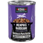 Koha Memphis BBQ Slow Cooked Stew Wet Dog Food