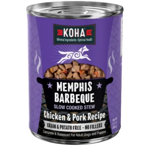 Koha Memphis BBQ Slow Cooked Stew Wet Dog Food