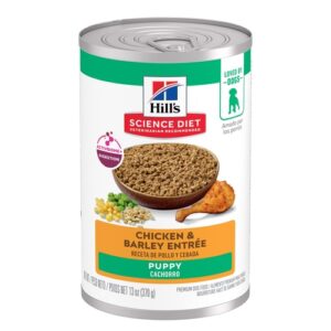 Hill’s Puppy Chicken & Barley Entrée Wet Dog Food