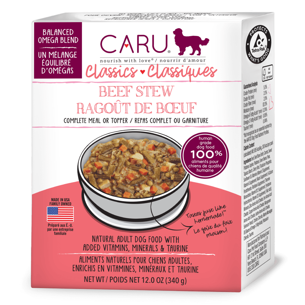 Caru Classics (Natural Stews) Classics Beef Stew Grain-Free Wet Dog Food