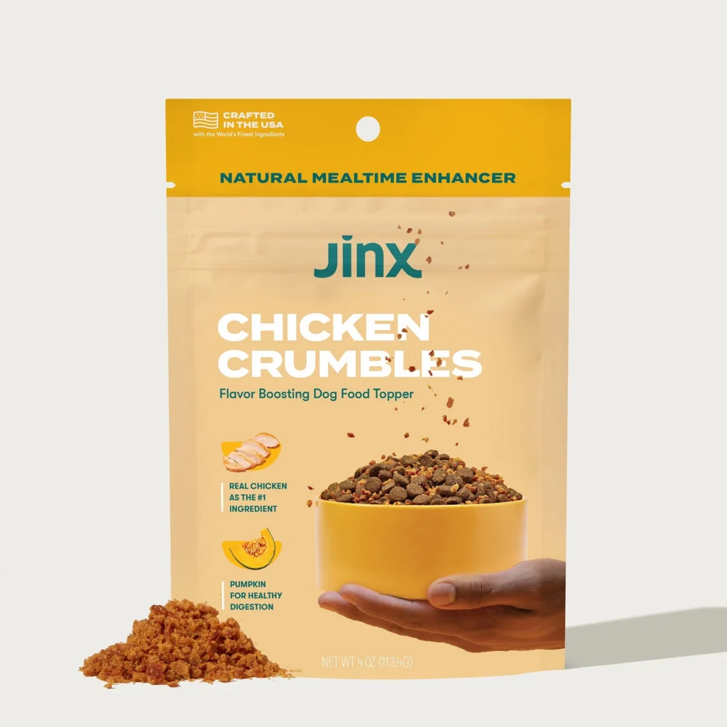 Jinx Chicken & Pumpkin Crumbles Dog Food Topper