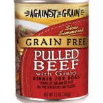 Against the Grain Pulled Beef with Gravy Dinner Wet Dog Food
