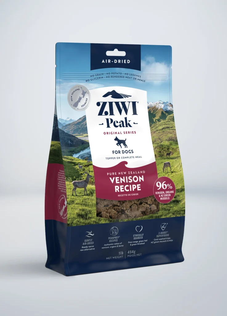 ZIWI Air-Dried Venison Dog Food Topper